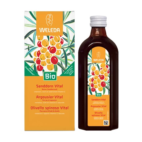 Weleda Olivello Spinoso Vital Succo e polpa con vitamina C 250 ml