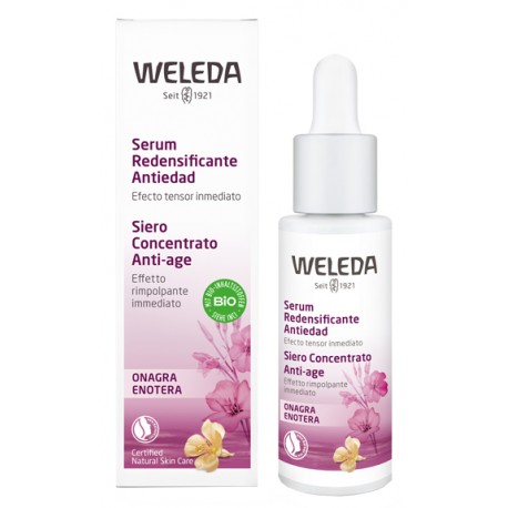 Weleda Siero viso Enotera concentrato anti-età rimpolpante immediato 30 ml