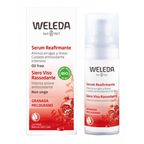 Weleda Siero viso rassodante in gel con succo di Melograno 30 ml