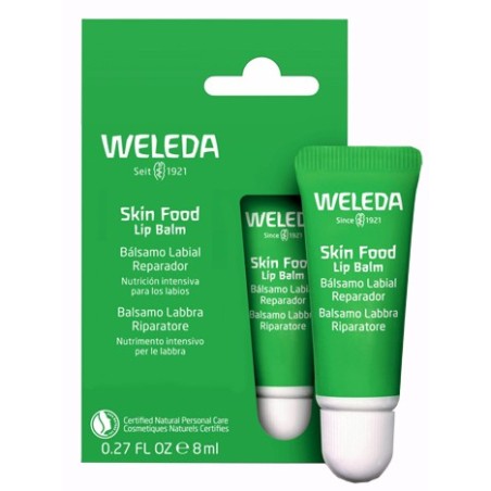 Weleda Skin Food Balsamo labbra riparatore labbra screpolate 8 ml Weleda Skin Food Balsamo labbra riparatore labbra screpolate 8 ml