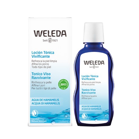 Weleda Tonico viso purificante levigante Acqua di Hamamelis 100 ml