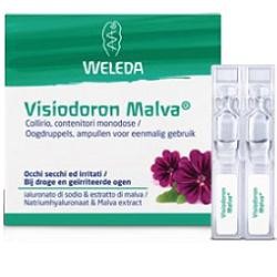 Weleda Visiodoron Malva Collirio lenitivo per occhi secchi e irritati 20 monodose 0,4 ml