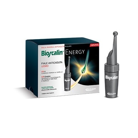 Bioscalin Energy anticaduta dei capelli per uomo 10 fiale da 3,5 ml Bioscalin Energy anticaduta dei capelli per uomo 10 fiale da 3,5 ml