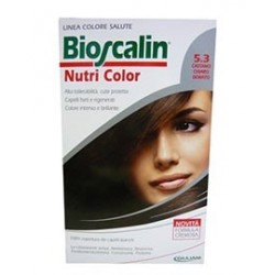 Bioscalin Nutri Color 5.3 Castano Chiaro Dorato colorazione permanente pelle sensibile