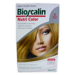 Bioscalin Nutri Color 8 Biondo Chiaro colorazione permanente pelle sensibile