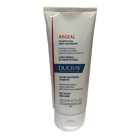 Ducray Argeal Shampoo sebo-assorbente per capelli grassi 200 ml Ducray Argeal Shampoo sebo-assorbente per capelli grassi 200 ml