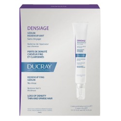 Ducray Densiage Siero ridensificante per capelli sottili 3 tubi da 30 ml