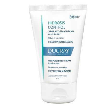 Ducray Hidrosis Control Crema antitraspirante 48 ore per mani e piedi 50 ml