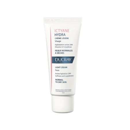 Ducray Ictyane Hydra Crema viso leggera pelle normale secca 40 ml Ducray Ictyane Hydra Crema viso leggera pelle normale secca 40 ml