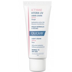 Ducray Ictyane Hydra UV Crema leggera viso idratante SPF30 40 ml