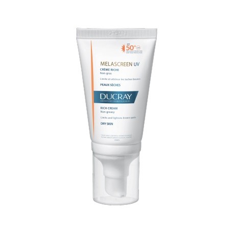 Ducray Melascreen UV Crema viso ricca SPF50+ anti macchie 40 ml