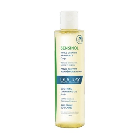 Ducray Sensinol Olio detergente lenitivo del prurito corpo 200 ml Ducray Sensinol Olio detergente lenitivo del prurito corpo 200 ml