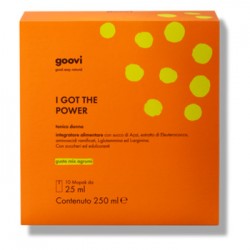 Goovi I Got The Power Integratore tonificante ricostituente per la donna 10x25 ml