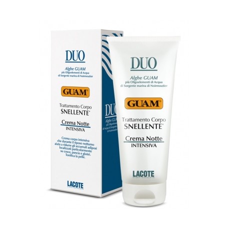 Guam Duo Trattamento corpo snellente crema notte intensiva 200 ml