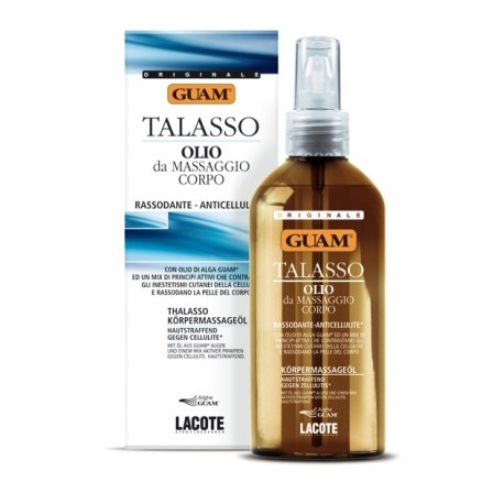 Guam Talasso Olio da massaggio corpo rassodante anticellulite 200 ml