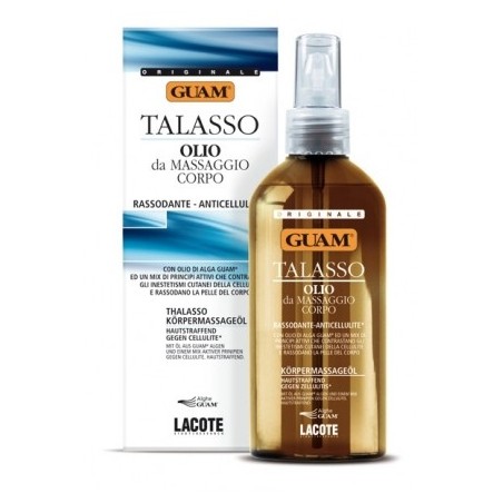 Guam Talasso Olio da massaggio corpo rassodante anticellulite 200 ml Guam Talasso Olio da massaggio corpo rassodante anticellulite 200 ml