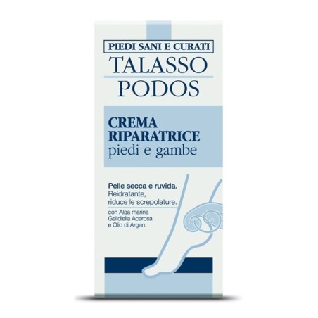Talasso Podos Crema riparatrice piedi e gambe pelle secca e ruvida 100 ml Talasso Podos Crema riparatrice piedi e gambe pelle secca e ruvida 100 ml