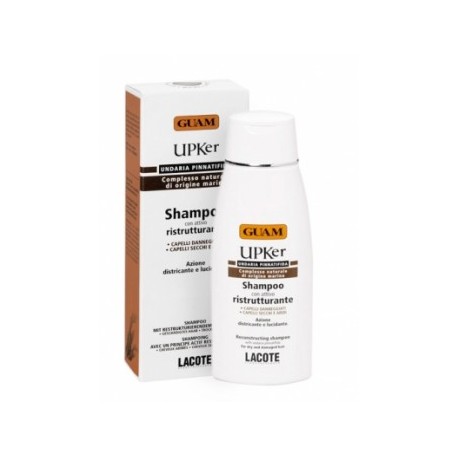 Guam Upker Shampoo ristrutturante lucidante per capelli secchi 200 ml