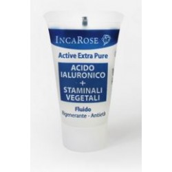 Incarose Active Extra Pure Fluido rigenerante viso acido ialuronico + staminali 18 ml