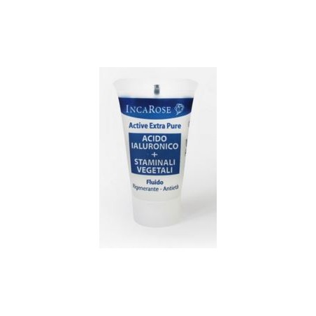 Incarose Active Extra Pure Fluido rigenerante viso acido ialuronico + staminali 18 ml Incarose Active Extra Pure Fluido rigenerante viso acido ialuronico + staminali 18 ml