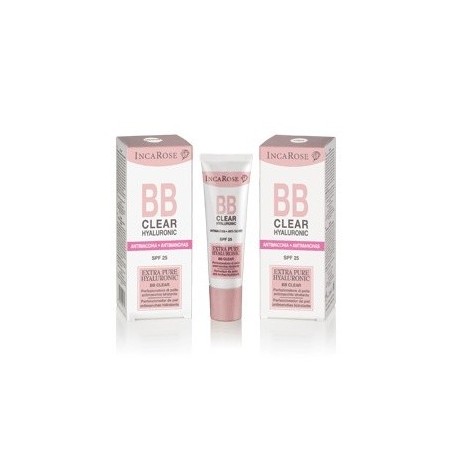 Incarose BB Clear Hyaluronic Medium Crema viso colorata antimacchia 30 ml Incarose BB Clear Hyaluronic Medium Crema viso colorata antimacchia 30 ml