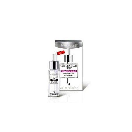Incarose Concentrati Puri Vitamina A+C+E+F Rivitalizzante illuminante 15 ml Incarose Concentrati Puri Vitamina A+C+E+F Rivitalizzante illuminante 15 ml