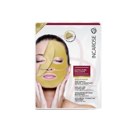Incarose Gold Mask Maschera viso antietà ricompattante 25 ml Incarose Gold Mask Maschera viso antietà ricompattante 25 ml