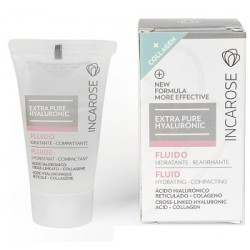 Incarose Extra Pure Hyaluronic Fluido viso acido ialuronico + collagene 15 ml