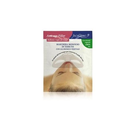 Incarose Bio Mask Maschera viso Anti-age filler antirughe monodose Incarose Bio Mask Maschera viso Anti-age filler antirughe monodose