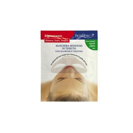 Incarose Bio Mask Maschera viso rigenerante in tessuto monodose