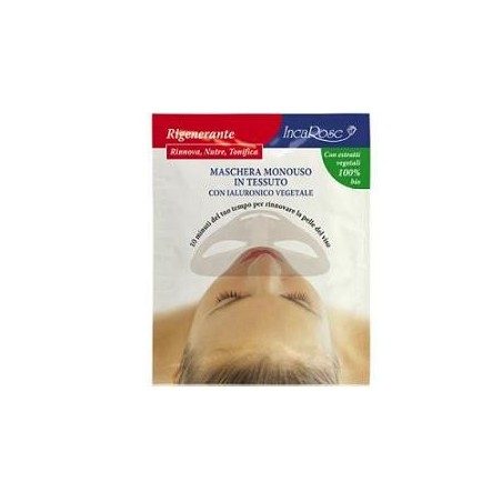 Incarose Bio Mask Maschera viso rigenerante in tessuto monodose Incarose Bio Mask Maschera viso rigenerante in tessuto monodose