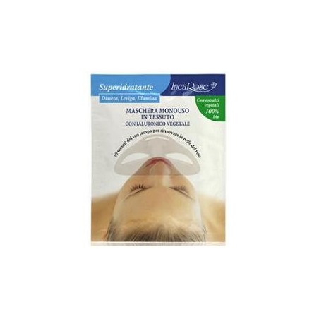 Incarose Bio Mask Maschera viso superidratante in tessuto monodose Incarose Bio Mask Maschera viso superidratante in tessuto monodose