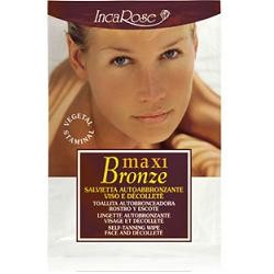 Incarose Maxi Bronze Salvietta monouso autoabbronzante viso e decolletè