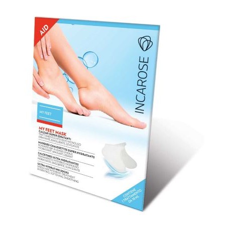 Incarose My Feet Mask trattamento intensivo levigante piedi secchi 18 ml