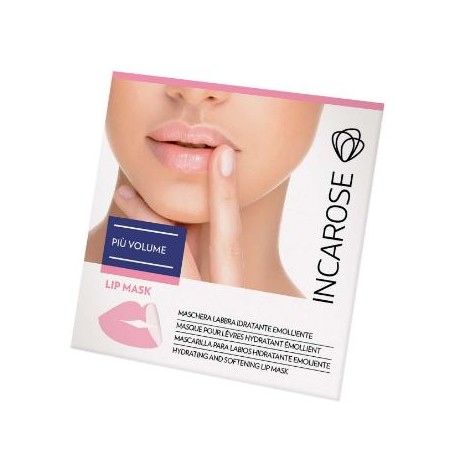 Incarose Più Volume Lip Mask Trattamento labbra intensivo monouso idratante 3 ml