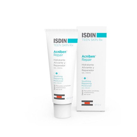 ISDIN Acniben Repair crema lenitiva per pelle stressata da trattamenti anti-acne 40 ml