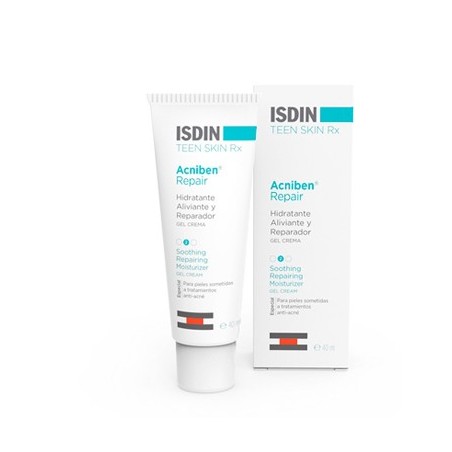 ISDIN Acniben Repair crema lenitiva per pelle stressata da trattamenti anti-acne 40 ml ISDIN Acniben Repair crema lenitiva per pelle stressata da trattamenti anti-acne 40 ml