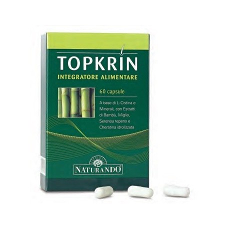 Naturando Topkrin integratore alimentare per unghie e capelli 60 compresse