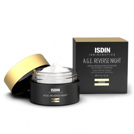 ISDIN Isdinceutics A.G.E. Reverse Night Crema viso notte rigenerante 50 ml ISDIN Isdinceutics A.G.E. Reverse Night Crema viso notte rigenerante 50 ml