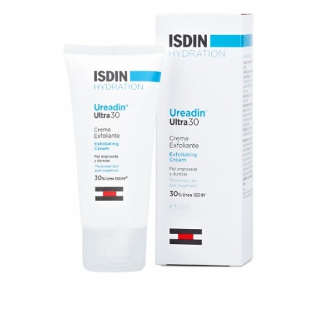 ISDIN Ureadin Ultra 30 Crema esfoliante pelle secca e ispessita 50 ml