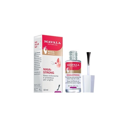 Mavala Mava-Strong Base fortificante unghie sottili fragili 10 ml Mavala Mava-Strong Base fortificante unghie sottili fragili 10 ml