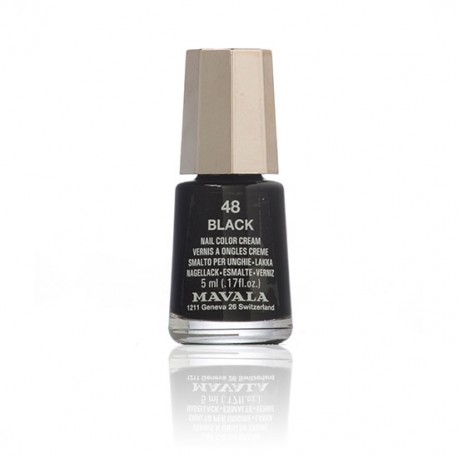 Mavala Minicolors 48 Nero smalto per unghie colorato 5 ml