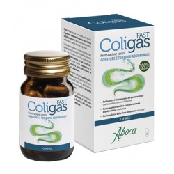 Aboca Coligas Fast integratore per gonfiore addominale 50 capsule