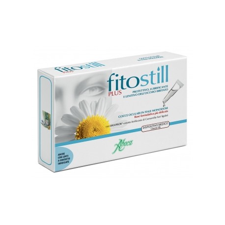 Aboca Fitostill Plus gocce oculari occhi arrossati e affaticati 10 monodose richiudibili da 0,5 ml 