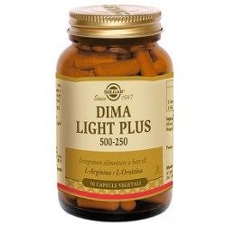 Solgar Dima Light Plus integratore disintossicante diete iperproteiche 50 capsule