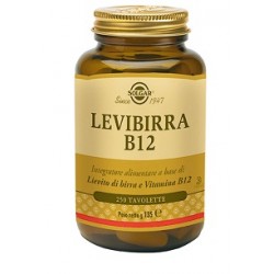 Solgar Levibirra B12 integratore di vitamine del gruppo B 250 tavolette