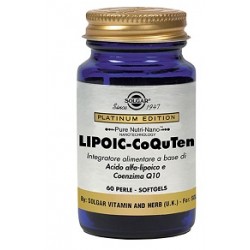 Solgar Lipoic CoQuTen integratore con coenzima Q10 60 perle