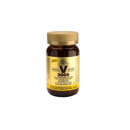 Solgar Formula V VM 2000 integratore multivitaminico con minerali chelati 60 tavolette