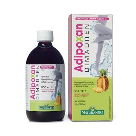 Naturando Adipoxan Dimadren integratore drenante dimagrante 500 ml Naturando Adipoxan Dimadren integratore drenante dimagrante 500 ml