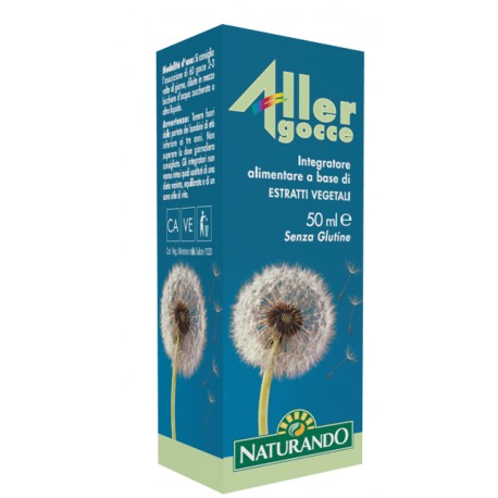 Naturando Allergocce integratore vegetale per le vie respiratorie 50 ml